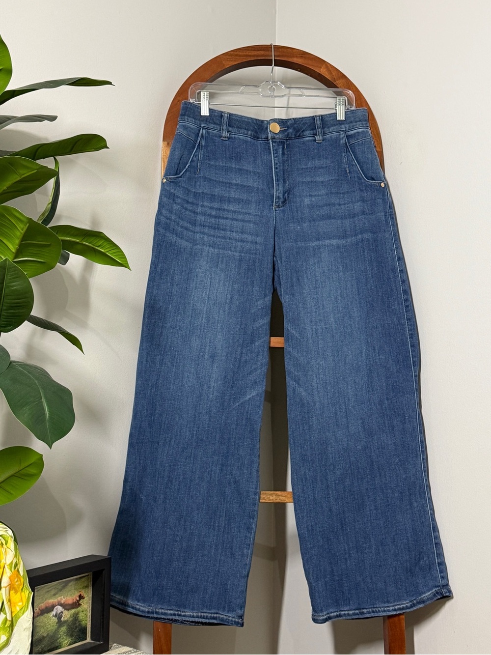 Democracy Absolution 10 Medium Wash Wide Leg Trouser Jeans
